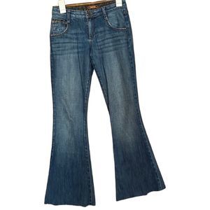 •JOE’S JEANS•VISIONARIE FLARE MID RISE DENIM JEAN IN SIZE 0/25 EUC